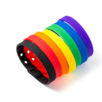 Custom Wristbands - Adjustable Personalized Text Rubber Silicone Bracelet Events, Motivation, Gifts, Support, Fundraisers, Awareness