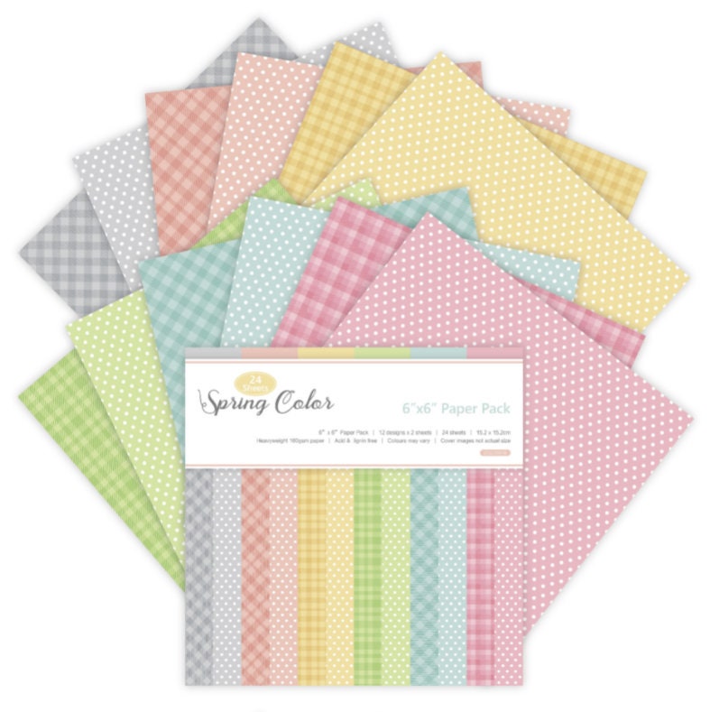Origami Paper - Assorted Washi Paper - Chiyogami Paper - Dotted Rainbow Yuzen Paper - Craft Art Folding DIY Project, Gift Idea - Scrapbook