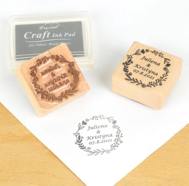 Custom Rubber Stamp, Personalized Stamp from your Design or Logo, Busi –  LightningStore