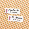 112 Pcs Iron On Labels - Custom Clothing Fabric Label Name Tag Handmade Design -Personalized Iron on Tags - Daycare Name Labels School Camps