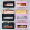 Eyelash Packaging - Lash Packaging - Black Pink Eyelash Boxes - Empty False Eyelashes Packaging - Wholesale Lash Packaging - Fuschia Boxes