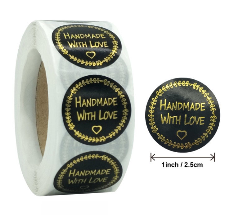 สติ๊กเกอร์ทำด้วยรัก, สติ๊กเกอร์ทำมือ, สติ๊กเกอร์จัดส่ง, สติ๊กเกอร์บรรจุภัณฑ์สินค้า, สติ๊กเกอร์ธุรกิจขนาดเล็ก, สติ๊กเกอร์ขอบคุณ