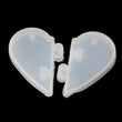 Connecting Heart Pendant Mold, Joining Heart Puzzle Mold, Resin Molds, Keychain Mold, Resin Jewelry Mold, UV Resin Molds, Heart Keyring