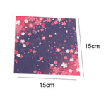 Red Purple Pink Origami Paper - Cherry Blossom Assorted Washi Paper for Scrapbook Yuzen Paper Chiyogami Paper Craft Art Folding DIY Project