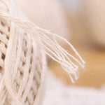 Macrame Cotton cord, 100% cotton twisted macrame rope, crochet cotton yarn, macrame yarn, decor craft DIY cord,decor craft cord, Weaving