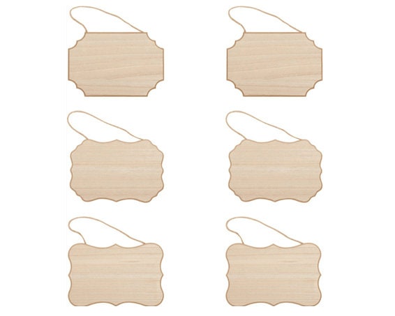 Blank Wood Sign | Rectangle Wood Sign | Blank Sign | Unfinished Wood Sign | Wood Sign Supplies | Make Your Own Sign | Wood Plaque