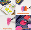 Watercolor Paints Set With Brush - Solid Pigment Pen Painting Supplies Art Supplies Professional Artist Travel Paints 12 18 24 36 48