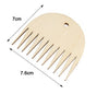 Wooden Weaving Comb , Tapestry Weaving, Weaving Tools, Weaving Accessory for DIY Craft, Wall Art Weaving Weaving Frames, Loom Beater, Weft
