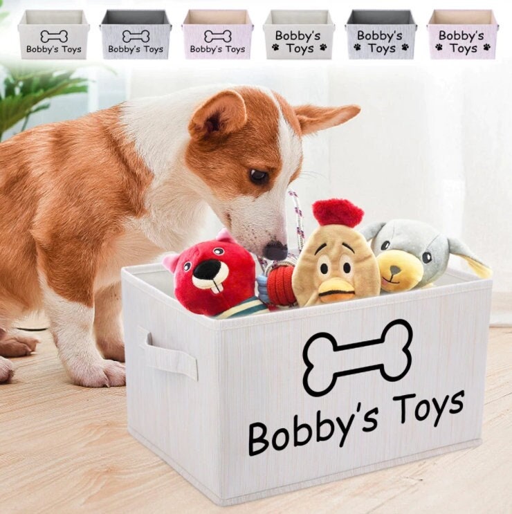 Customized Kids Toy Organizer - Personalized Foldable Pet Toy