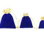 Custom Velvet Jewelry Pouch - Personalized Drawstring Pouch - Drawstring Bag - Jewelry Bag With Logo Jewellery Flannel Pouch Packaging Bulk