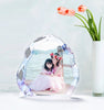 Custom Crystal Photo Color, Personalised Round Photo Block, Personalized Gift, Christmas Gift, Unique Gifts, Custom Photo Gifts, Couple Gift