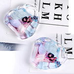 Cristallo Fotografico Personalizzato a Colori, Blocco Fotografico Rotondo Personalizzato, Regalo Personalizzato, Regalo di Natale, Regali Unici, Regali Fotografici Personalizzati, Regalo per Coppia