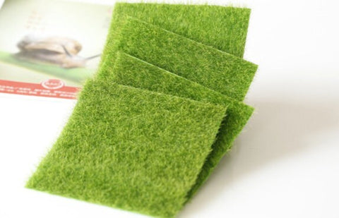 Artificial Grass Squares - Fake Grass - Faux Grass - Imitation Grass - Grass Squares - Turf - Fairy Garden Grass