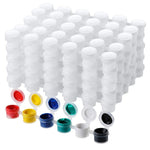 50 Pcs Paint Pot Strips, 3ML, 6 Pot Strips, Empty Paint Pots, Bulk Paint Pot Strips, Leak Proof Paint Pots, Paint Containers