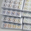 Clothing Size Stickers, Size Stickers, Size Labels, Small Stickers, Clothing Size Round Sticker Labels, Tshirt XS S M L XL 2XL 3XL 4XL