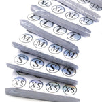 Clothing Size Stickers, Size Stickers, Size Labels, Small Stickers, Clothing Size Round Sticker Labels, Tshirt XS S M L XL 2XL 3XL 4XL