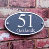 Custom House Number Plaque - Personalized Address Plaque - Round House Number Sign - Housewarming Gift - Outdoor Street Address Porch Sign