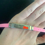 Custom Kids ID Bracelet - Personalized Baby Jewelry - Phone Number Bracelet for Kids- Emergency Bracelet -  Child ID