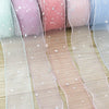 Organza Star Ribbon, Gift Wrapping, Weddings, Invitations, Sashes, Crafts, hair bow, Party Supply, Halloween, Christmas