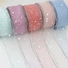 Organza Star Ribbon, Gift Wrapping, Weddings, Invitations, Sashes, Crafts, hair bow, Party Supply, Halloween, Christmas
