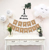 Happy Birthday Kraft Bunting, Party Decorations, Happy Birthday Garland, Birthday Decorations Banner, Birthday Party Supplies Bunting Eco