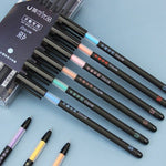 12 Pcs Colorful Art Craft Gel Pens, Rainbow Fine Tip Gel Pens Set, Drawing Pens, Lettering Pen Calligraphy Multicolor Pens, School Supplies