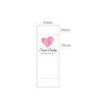 Personalized Clothing Labels -  Custom Fabric Sew in Labels - Sew on Labels - Cloth Tags for Clothes - Fold Over Cloth Labels for Handmade