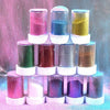 Assorted Glitter Lip Gloss Glitter, Holographic Glitter Cosmetic Glitter, Tumblers, Eye Shadow, Nails, Solvent Resistant Nail Glitter