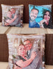 Custom Photo Sequin Pillow Case - Personalized Pillow Case - Reversible Throw Pillow Decorative Cover Home Decor Gift for Her Christmas Gift