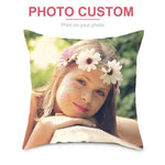 ปลอกหมอนรูปถ่ายสั่งทำ - ปลอกหมอนส่วนตัว - ปลอกหมอนตกแต่งสำหรับโยน ของขวัญตกแต่งบ้านสำหรับเธอ ของขวัญคริสต์มาส ของขวัญขึ้นบ้านใหม่