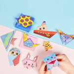 Animal Origami Paper - Assorted Washi Paper for Scrapbook - Yuzen Paper - Chiyogami Paper - Craft Art Folding DIY Project, Gift Idea