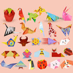 Animal Origami Paper - Assorted Washi Paper for Scrapbook - Yuzen Paper - Chiyogami Paper - Craft Art Folding DIY Project, Gift Idea