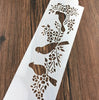 Bird Stencil - Tree Stencil - Nature Stencil - Craft Stencils - Wall Stencil - Paint Stencils - Painting Stencils - Airbrush Stencils