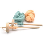 Drop Spindle - Spinning Tool- Beginner Spinning - Yarn Spinning Kit - Maple Drop Spindle