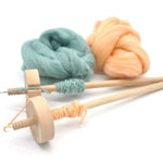 Drop Spindle - Spinning Tool- Beginner Spinning - Yarn Spinning Kit - Maple Drop Spindle