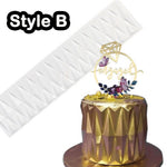 Cake Border Mold - Rose Silicone Mold Rose Silicone Damask Mat Fondant Cake Mould Cake Decorating Tool Sugar Dress Chocolate Gumpastes Tools