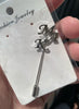 Custom Name Lapel Pins, Personalized Initial Lapel Pin Jewelry, Groomsmen Gift, Groom Gift From Bride, Men's Lapel Pins, Wedding Lapel Pin