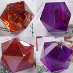 Crystal Mold - Geometric Pendant Mold - Small Crystal Coral Silicone Mold - Cake Mousse Decoration - Crystal Cluster Diamond - Epoxy Resin