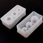 Sphere Molds 0.4 inch 1 inch - Ball Resin Epoxy Molds, Round Silicone Molds for Resin Art, Jewelry Making, Bath Bomb, Decoration Ornament