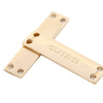 Custom Metal Tag Clothing Label , Personalized Laser Engraved Tag with Logo , Bag Metal Label Custom Clothing Labels Sewing Metal Nameplates