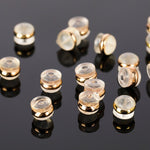 Earring Backings - Earring Backs Replacements - Earring Stoppers, Earring Nuts, Clutch, Stud - Jewelry Making Supplies - Gold Silver Metal