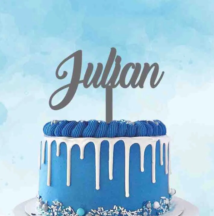 Personalized Birthday Cake Topper, Glitter Birthday Cake Topper, Custom Birthday Cake Topper, Birthday Party, Birthday Decoration, Name
