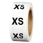 Clothing Size Stickers, Size Labels, Size Stickers, Small Stickers, Clothing Size Round Sticker Labels, T-Shirt XS S M L XL XXL 3XL