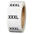 Clothing Size Stickers, Size Labels, Size Stickers, Small Stickers, Clothing Size Round Sticker Labels, T-Shirt XS S M L XL XXL 3XL