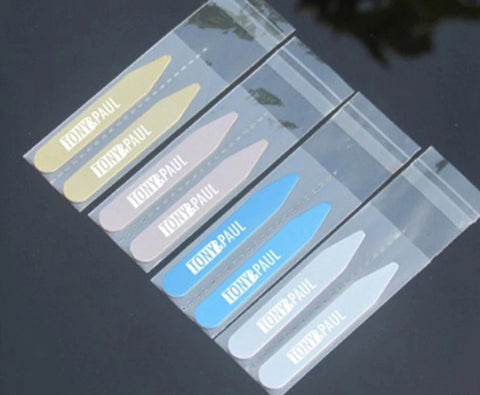 Personalized Collar Stays - Custom Collar Stiffeners - Custom Wedding Gift - Text Engraving - Groomsman Gift - Father's Day -  Gift for Him