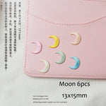 Embroidery Patch -  Star Heart Daisy Moon Wings Flower Applique - Embroidered Iron on Patches - For Clothing Jackets Hats Bags Scrapbook
