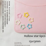 Embroidery Patch -  Star Heart Daisy Moon Wings Flower Applique - Embroidered Iron on Patches - For Clothing Jackets Hats Bags Scrapbook