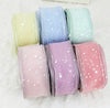 Organza Star Ribbon, Gift Wrapping, Weddings, Invitations, Sashes, Crafts, hair bow, Party Supply, Halloween, Christmas