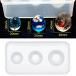 Egg Silicone Mold Epoxy Resin Mold - Jewelry Making Craft DIY - Soap Wax Mould