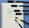 12 Pcs Colorful Art Craft Gel Pens, Rainbow Fine Tip Gel Pens Set, Drawing Pens, Lettering Pen Calligraphy Multicolor Pens, School Supplies
